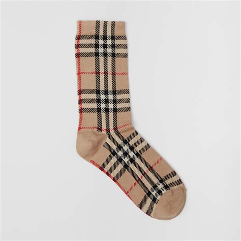 burberry socks cheap|vintage check intarsia socks.